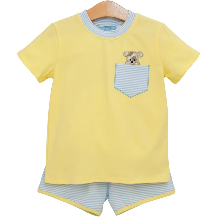 Puppy Paws Short Set