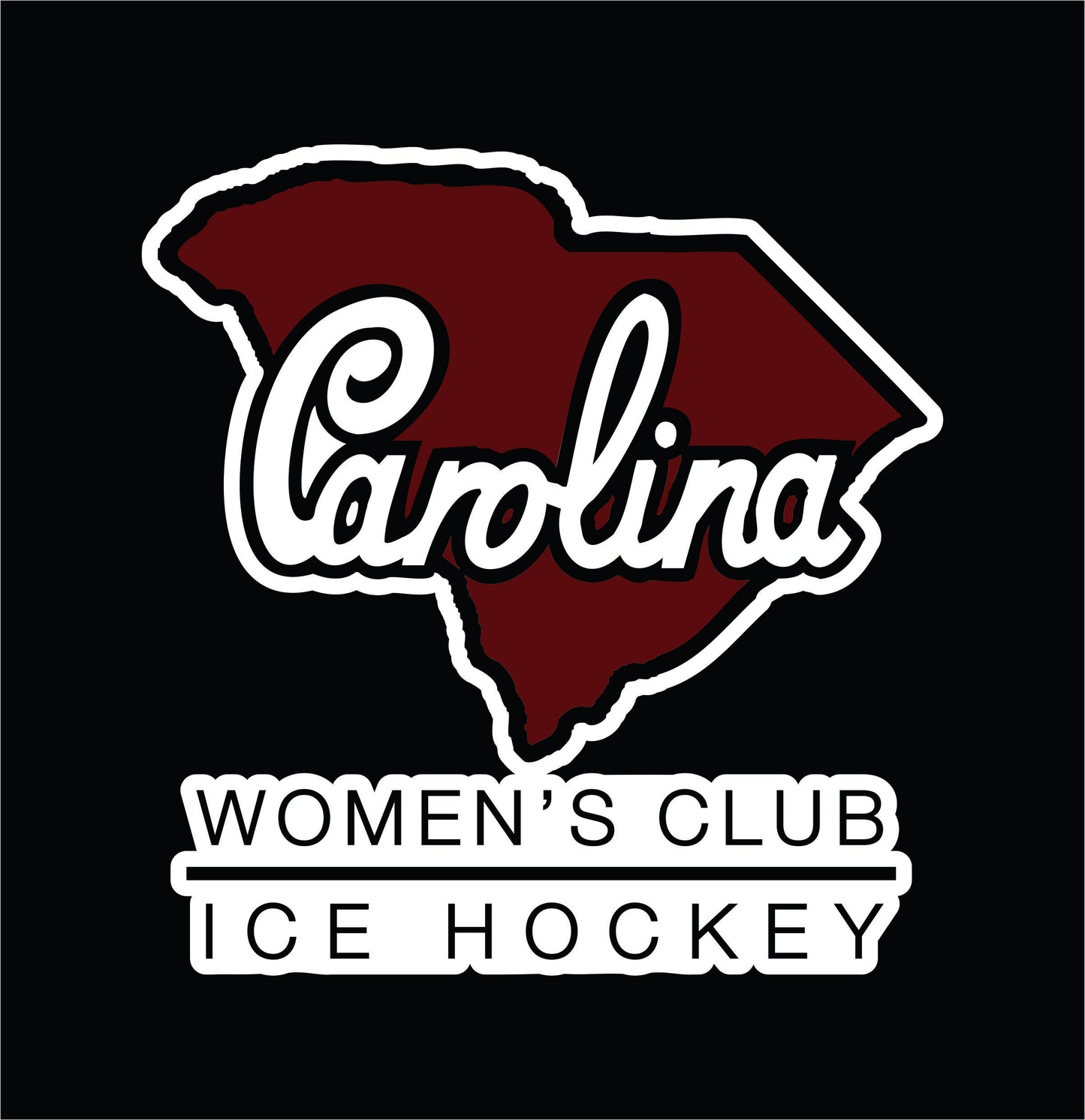 5-Inch USC Women's Hockey Decal
