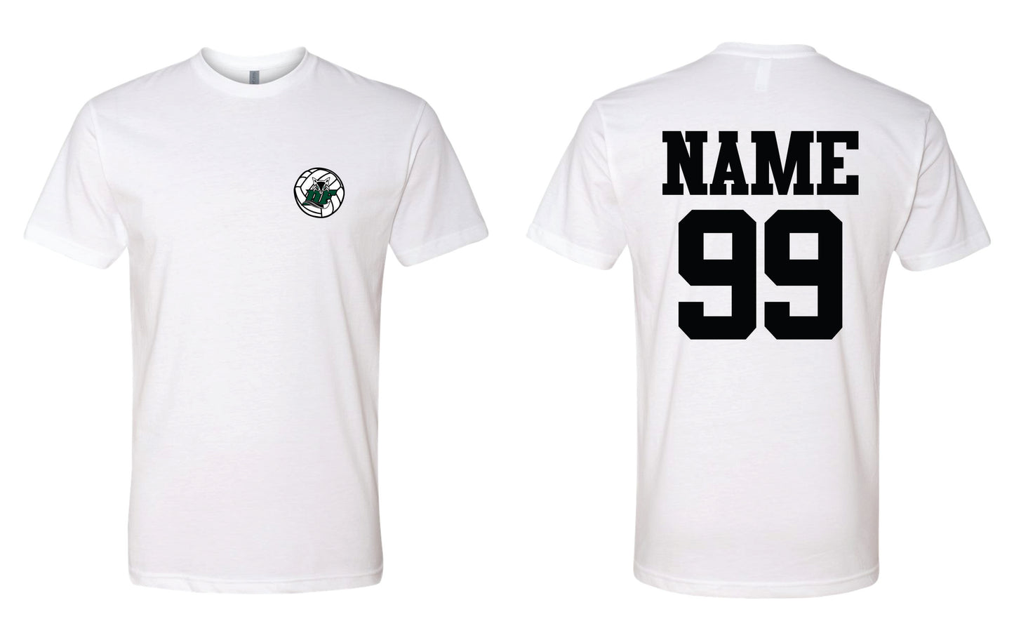 Adult DF Volleyball Tri-blend Shirt