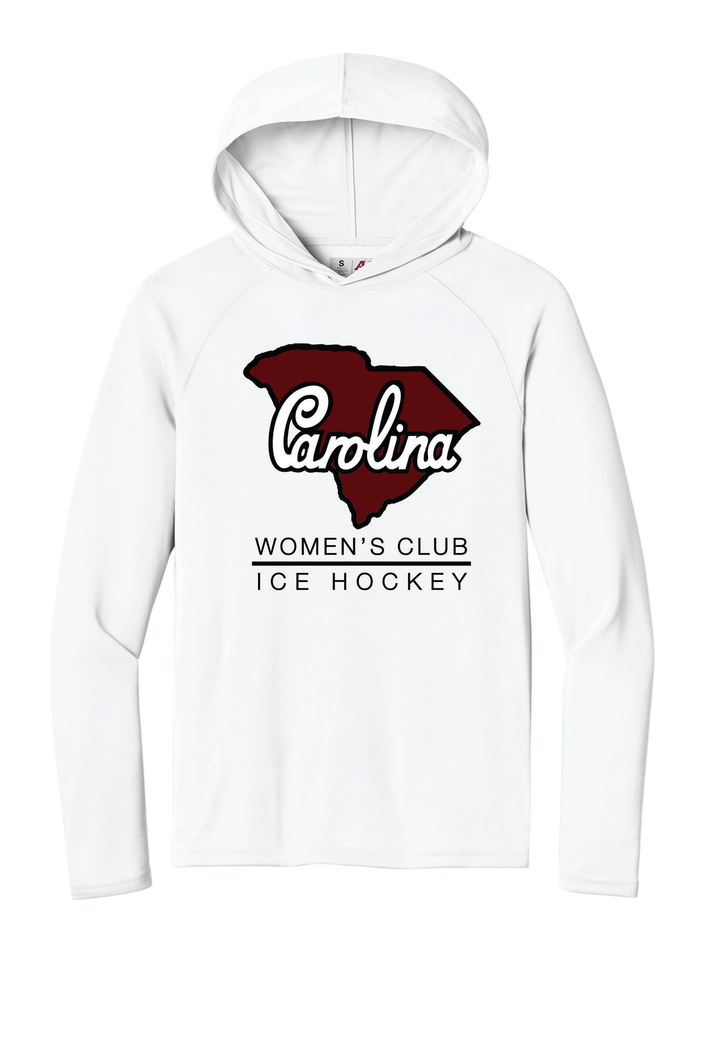 Adult USC Women's Hockey Hooded Wicking Tee