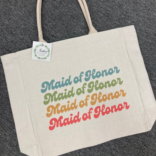 Tote Bag: Maid of Honor