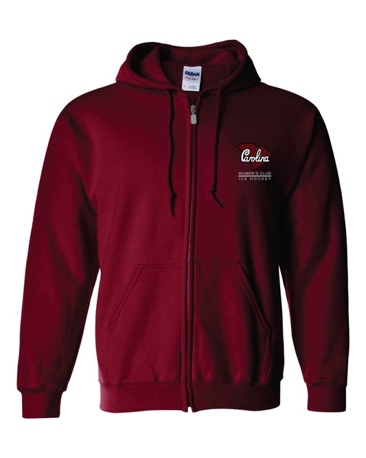 Adult USC Women's Hockey Full Zip Hoodie
