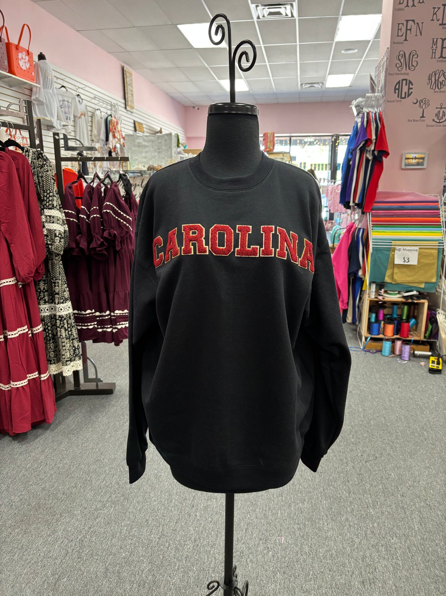 Various Chenille Letters Sweatshirts