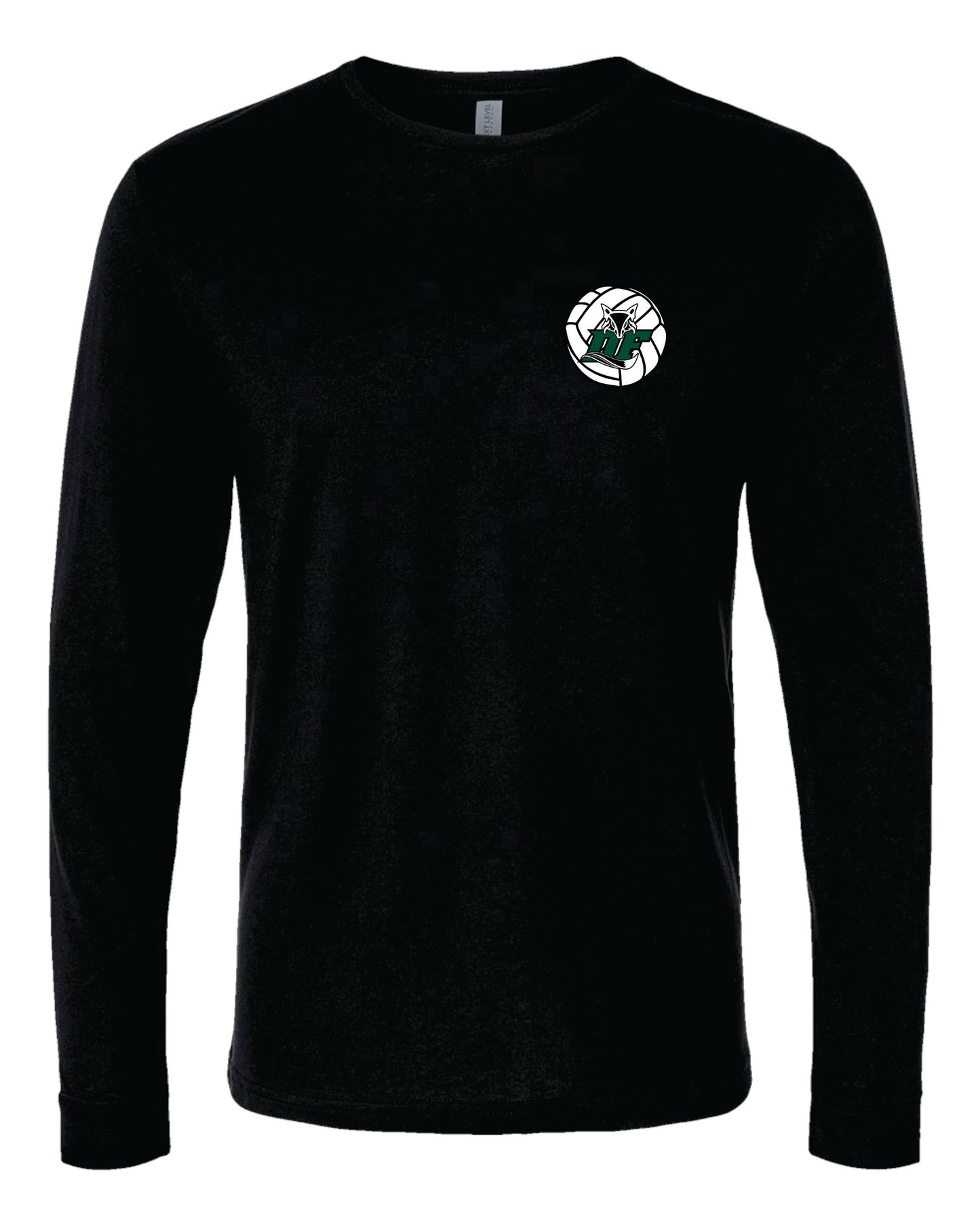 Adult DF Volleyball Tri-blend Long Sleeve Shirt