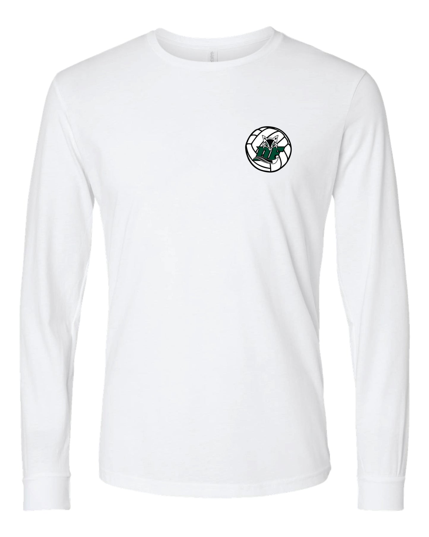 Adult DF Volleyball Tri-blend Long Sleeve Shirt