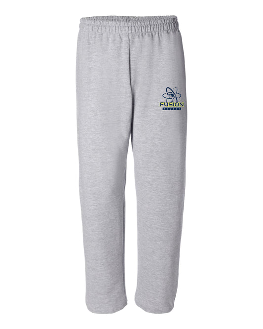 Adult Fusion Open Bottom Sweatpants