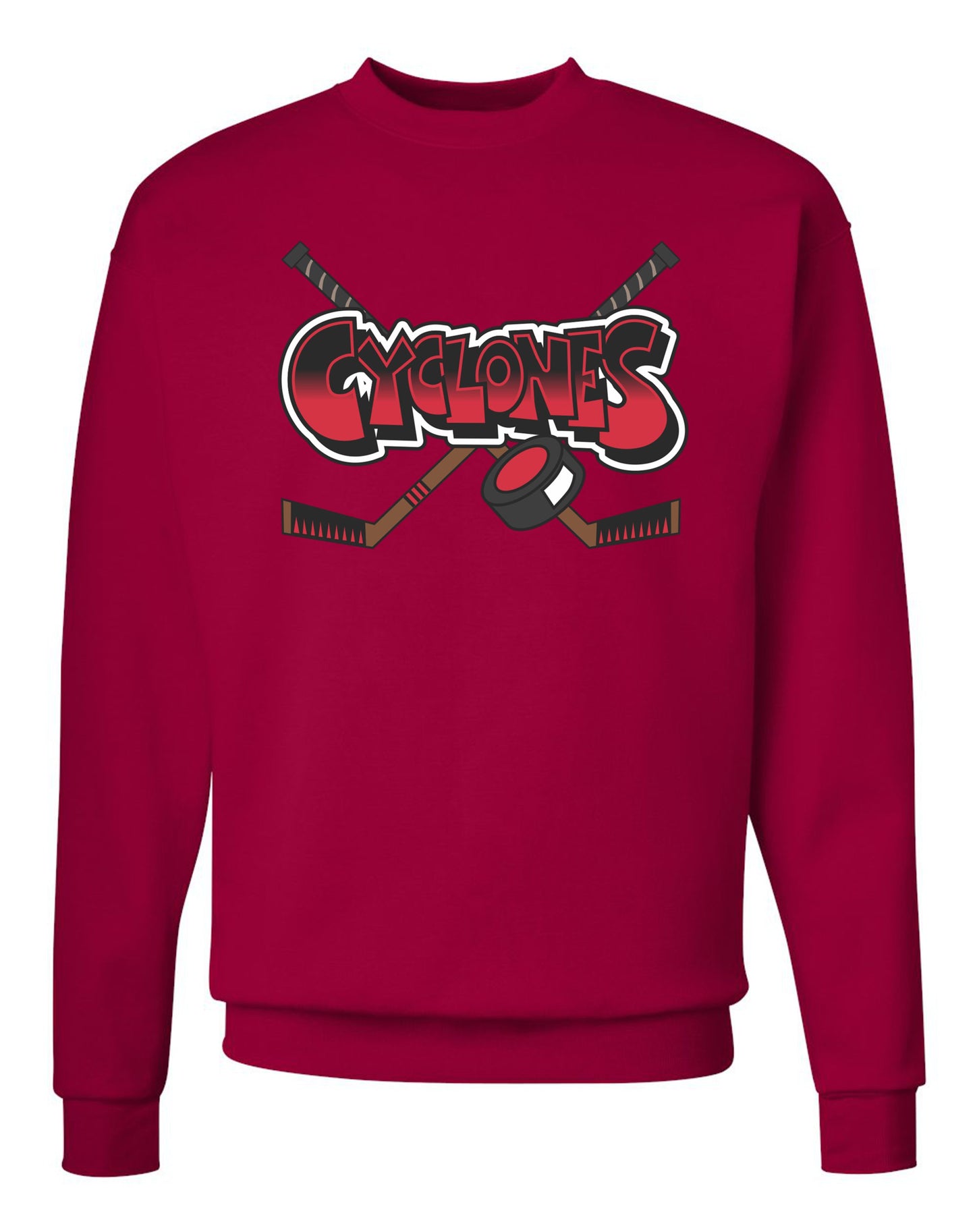 Cyclones Adult Crewneck Sweatshirt