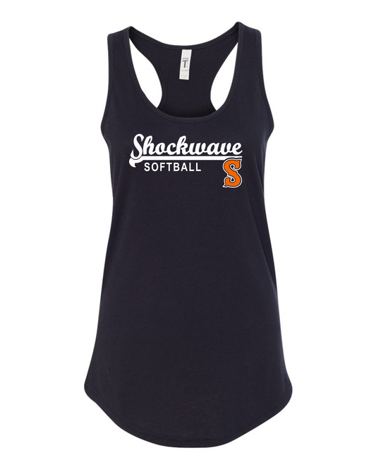 Shockwave Softball Racerback Tank