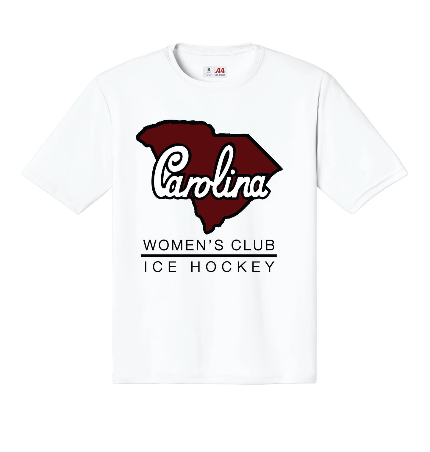 Youth USC Women's Hockey Wicking Tee