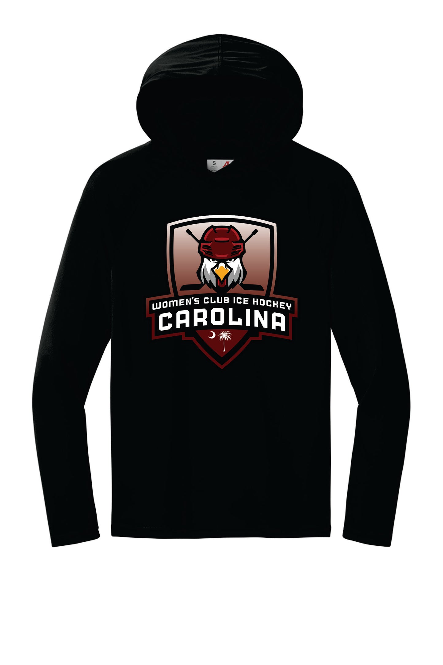 Adult USC Women's Hockey Hooded Wicking Tee