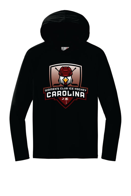 Adult USC Women's Hockey Hooded Wicking Tee