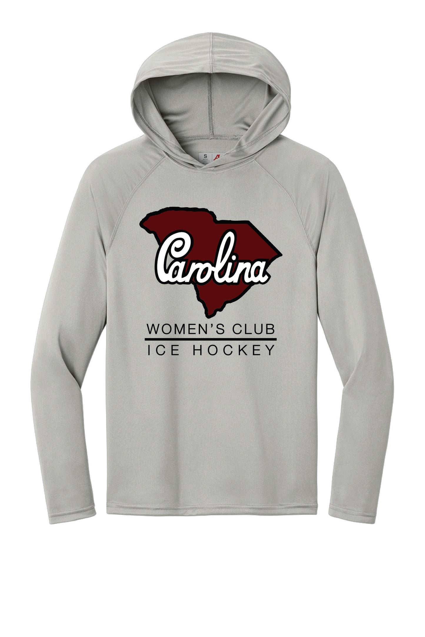 Adult USC Women's Hockey Hooded Wicking Tee
