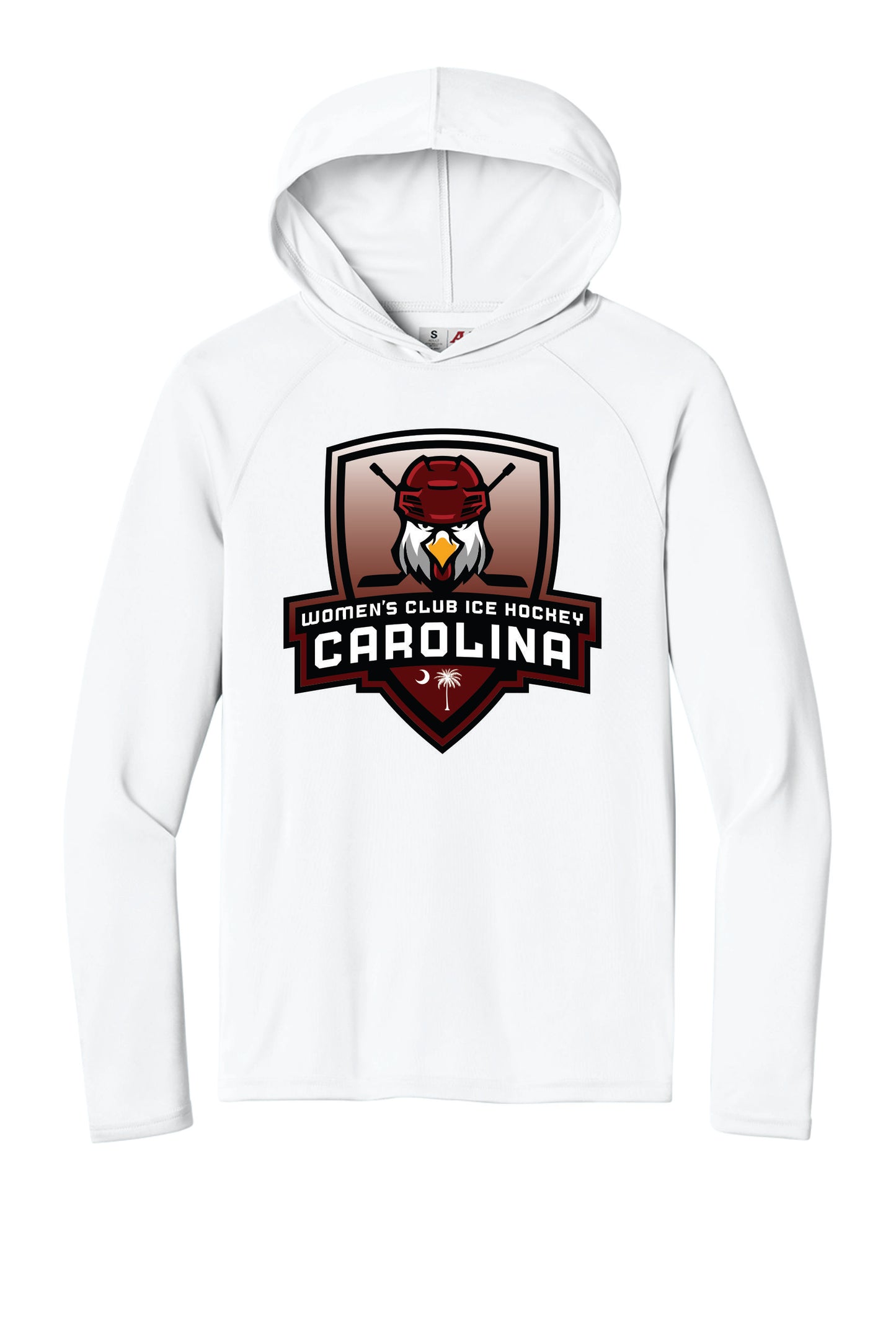 Adult USC Women's Hockey Hooded Wicking Tee