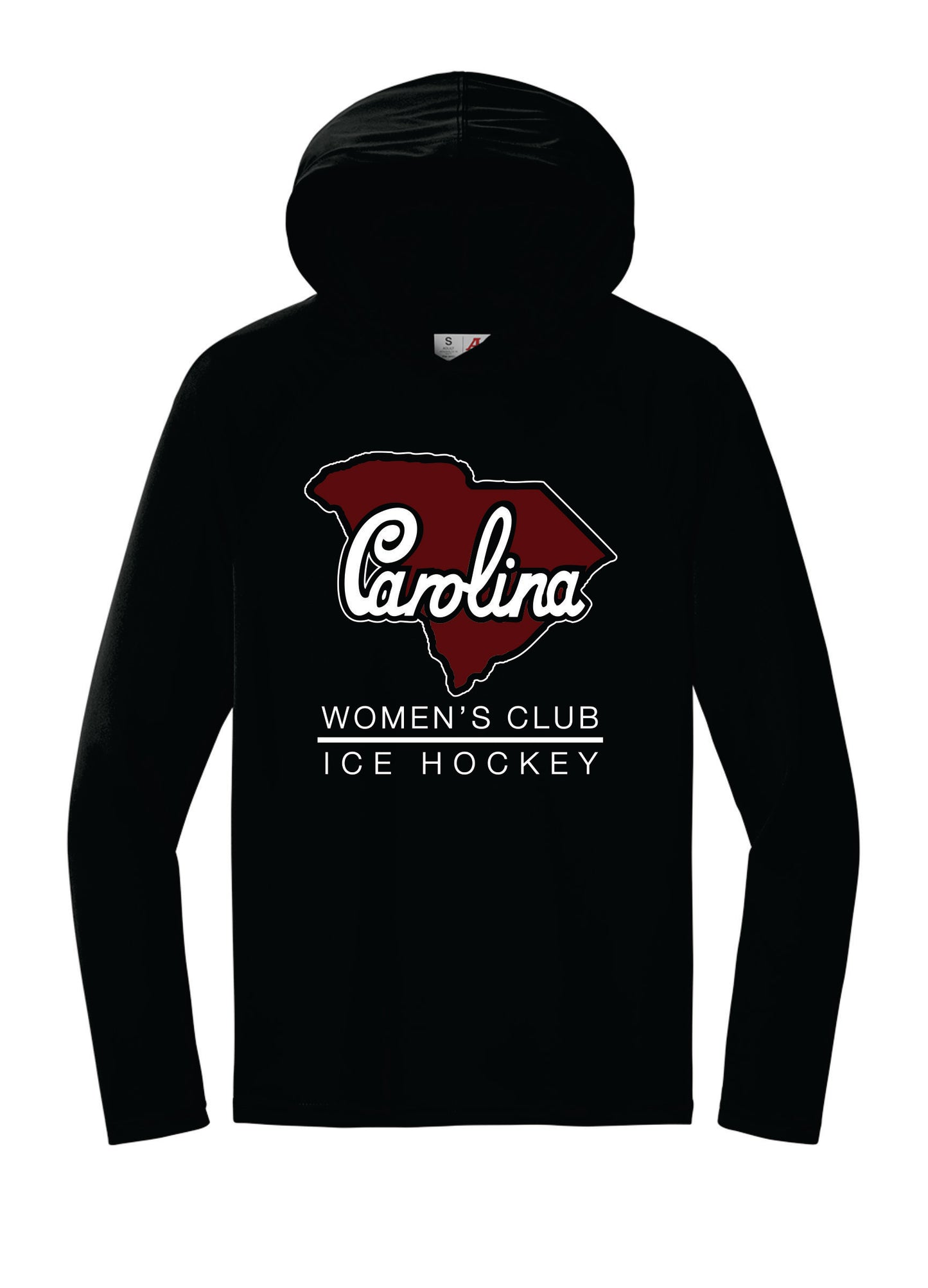Adult USC Women's Hockey Hooded Wicking Tee